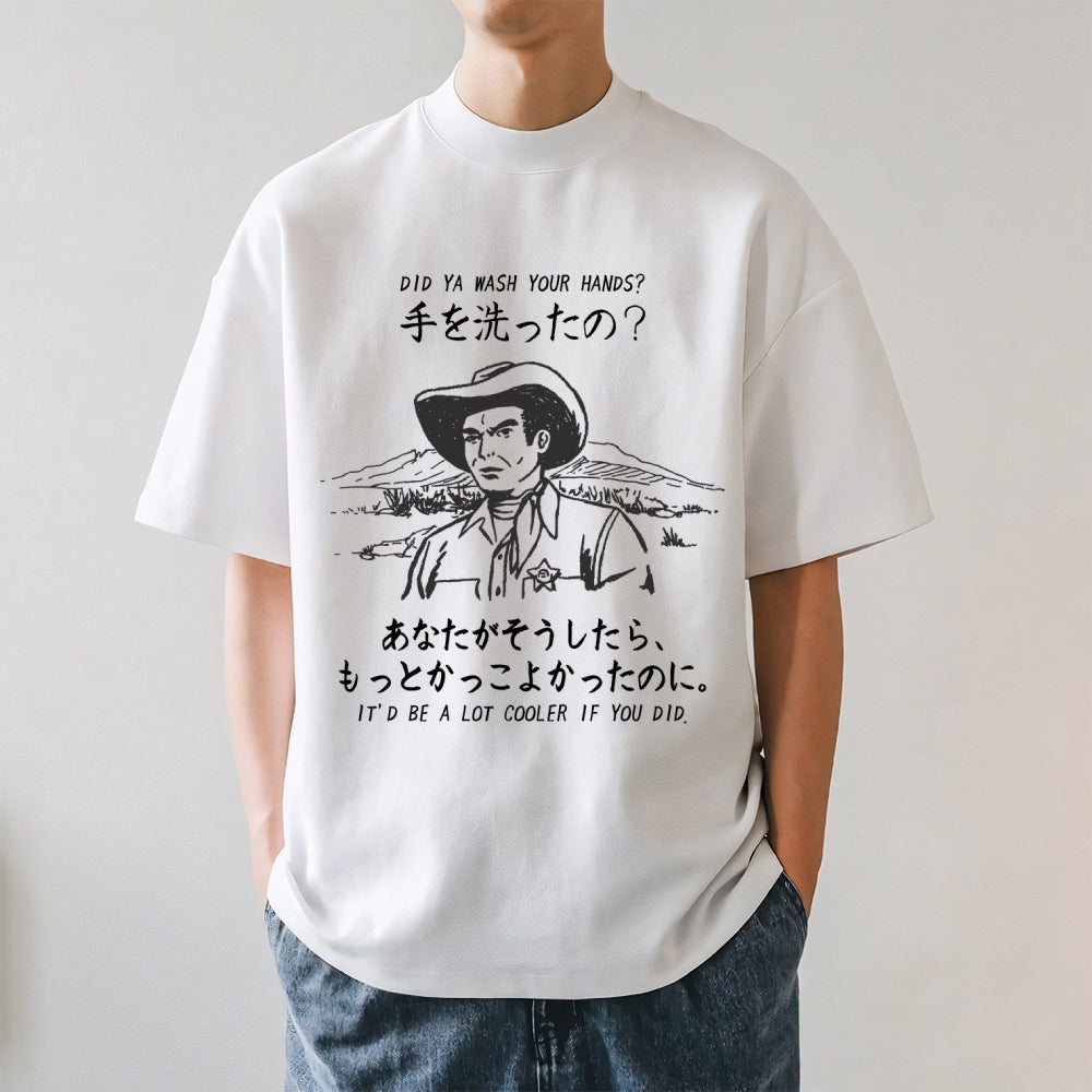 Wash Hand Japanese Style Classic Tee