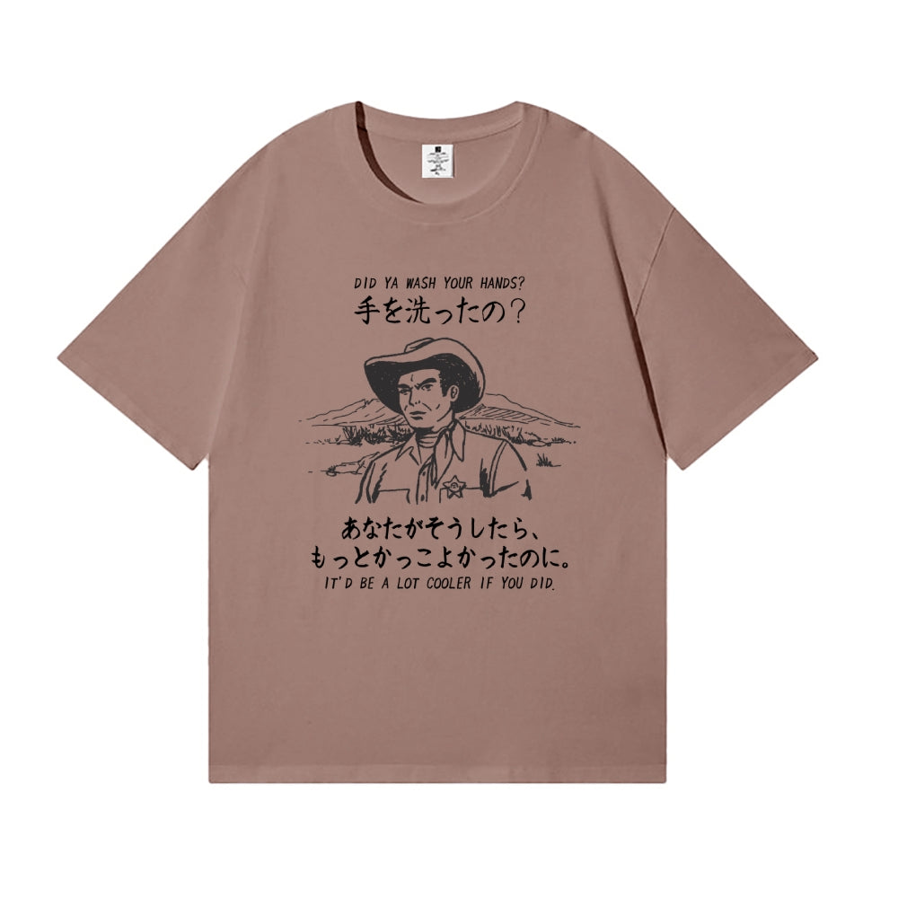 Wash Hand Japanese Style Classic Tee