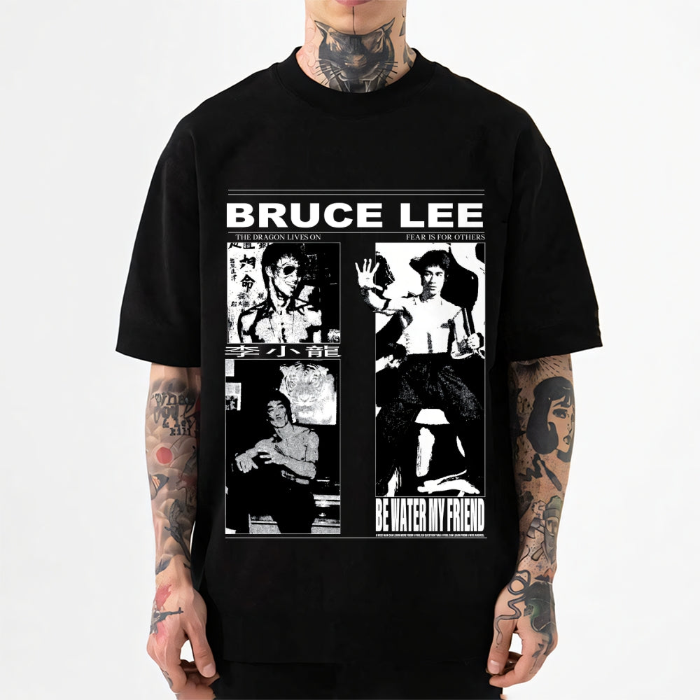 Be Water Bruce Japanese Style Classic Tee