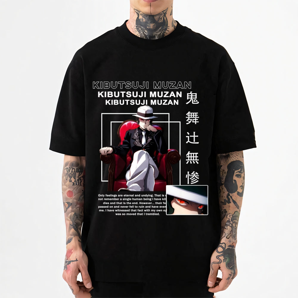 Deamon Kibutsuji Muzan Japanese Style Classic Tee