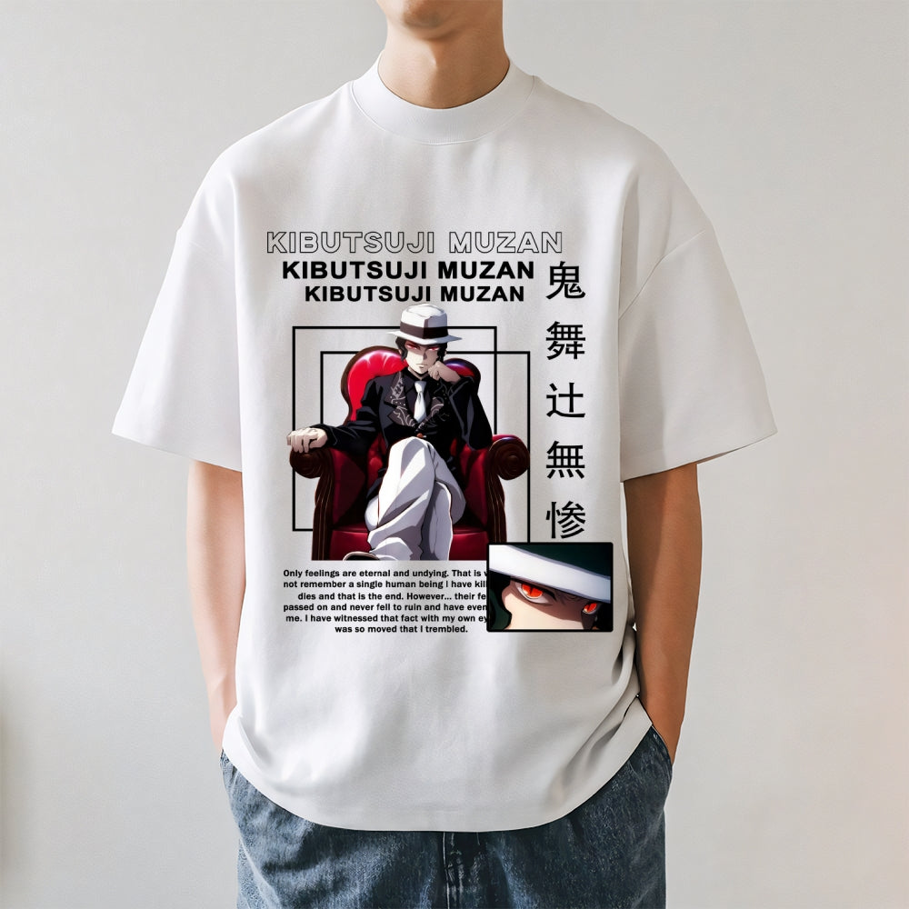 Deamon Kibutsuji Muzan Japanese Style Classic Tee