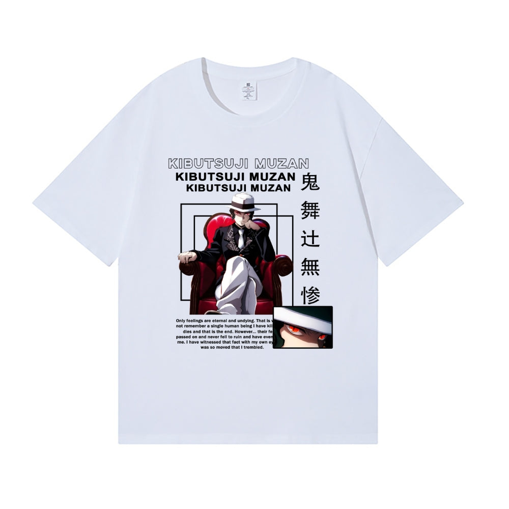 Deamon Kibutsuji Muzan Japanese Style Classic Tee