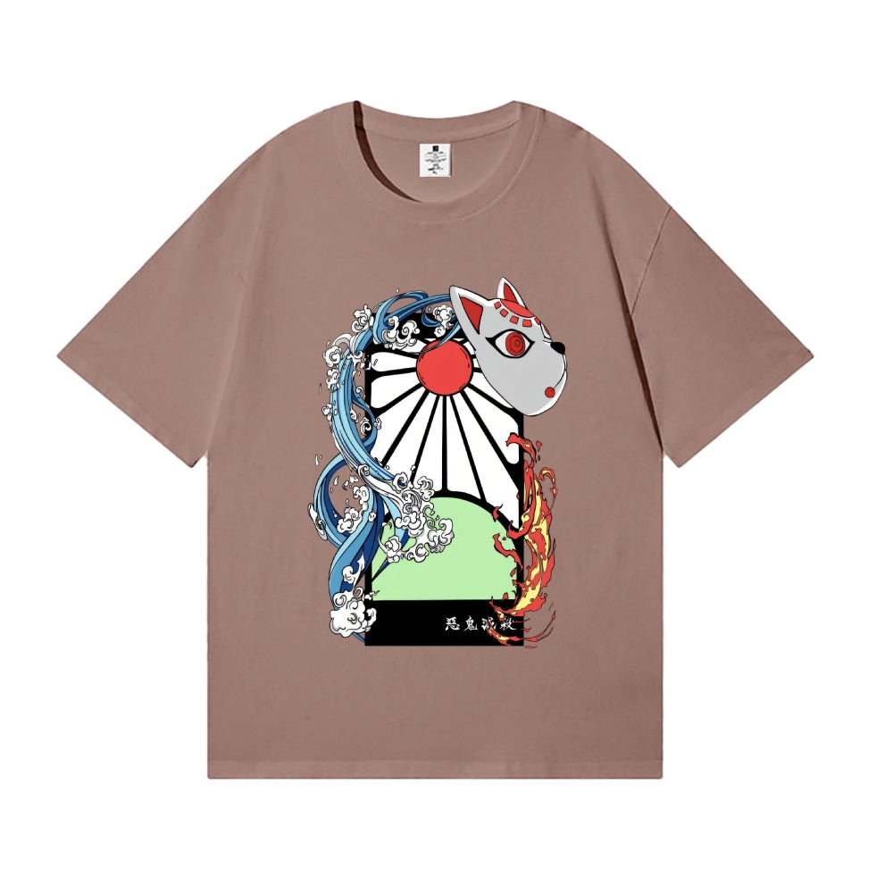 Deamon Hanafuda Japanese Style Classic Tee