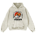 Tiger Vintage Washed Thick Cotton Hoodie