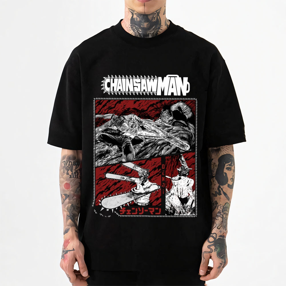 Chainsaw Man Japanese Style Classic Tee
