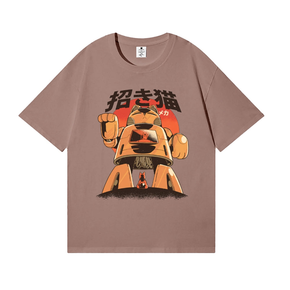 Cat Mecha Japanese Style Classic Tee