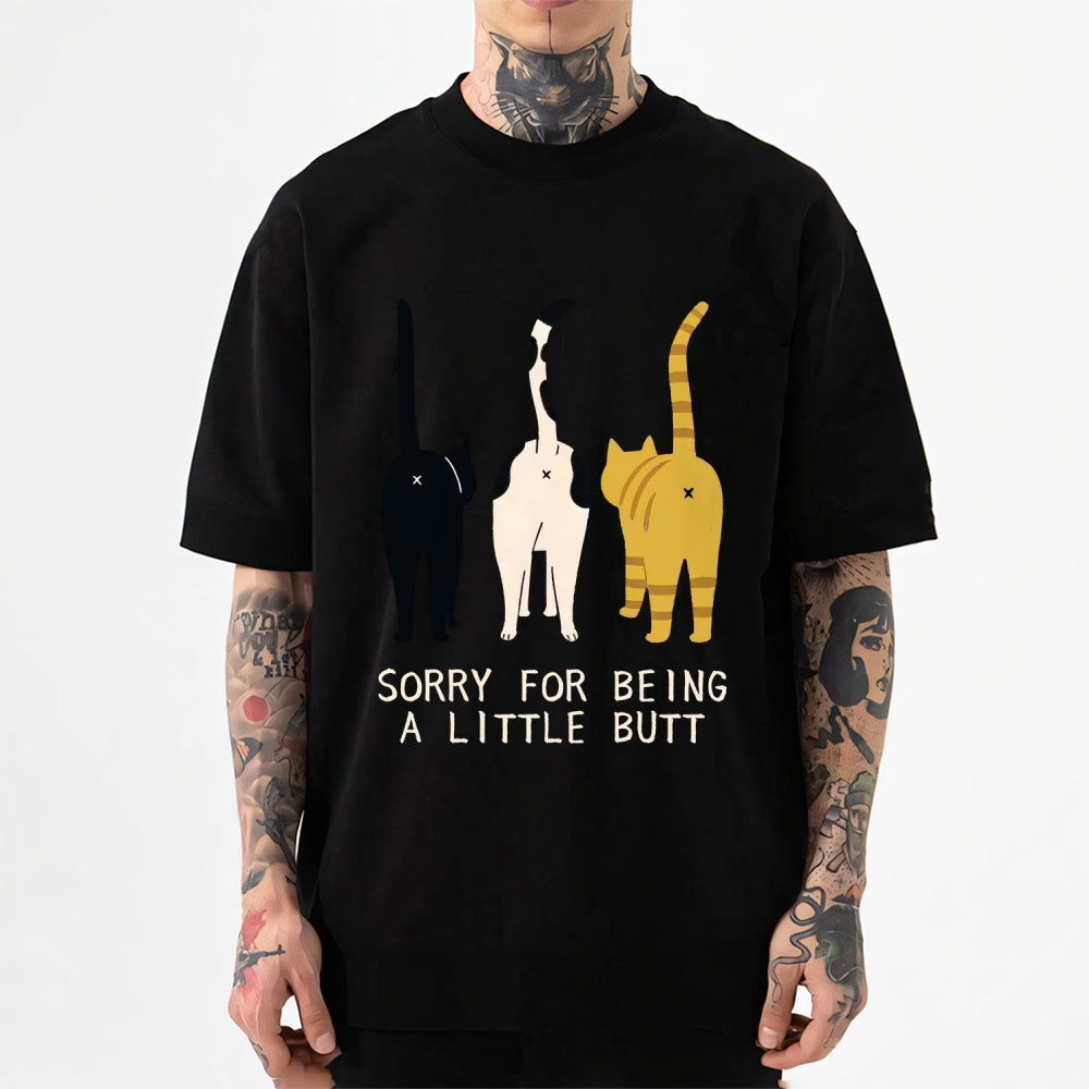 Little Butt Cat Japanese Style Classic Tee