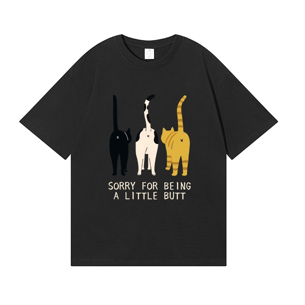 Little Butt Cat Japanese Style Classic Tee