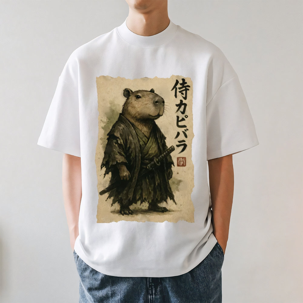 Capybara Ronin Japanese Style Classic Tee