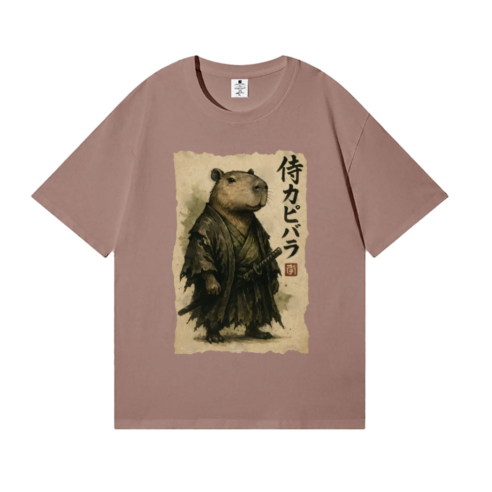 Capybara Ronin Japanese Style Classic Tee