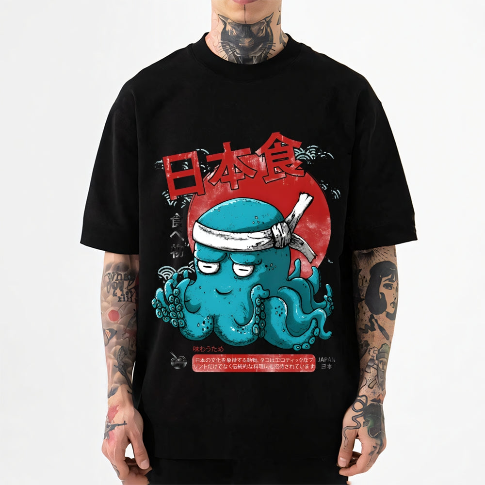 Octopus Japanese Style Classic Tee