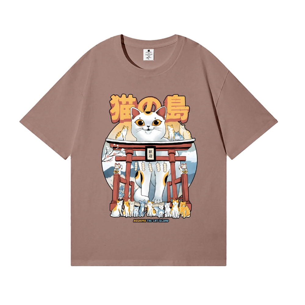 Cat Island Japanese Style Classic Tee