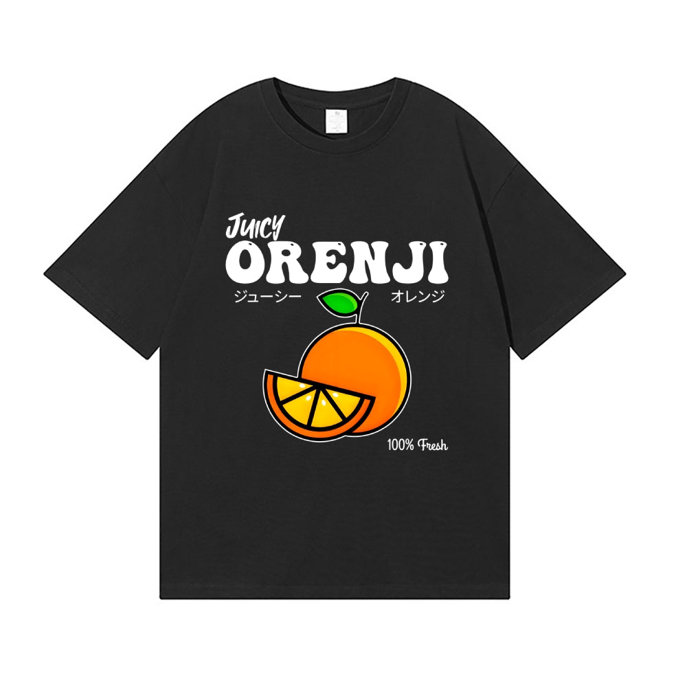 Juicy Orange Japanese Style Classic Tee