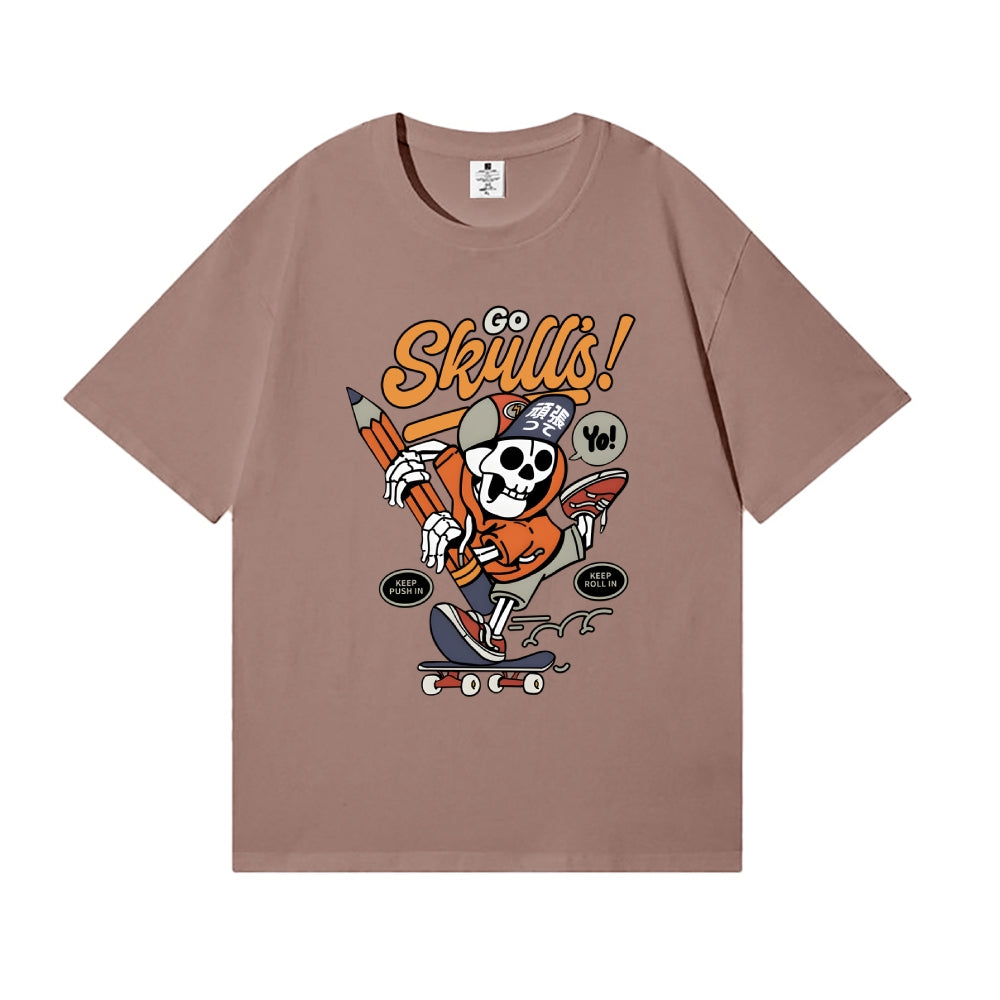 Go Skulls Japanese Style Classic Tee