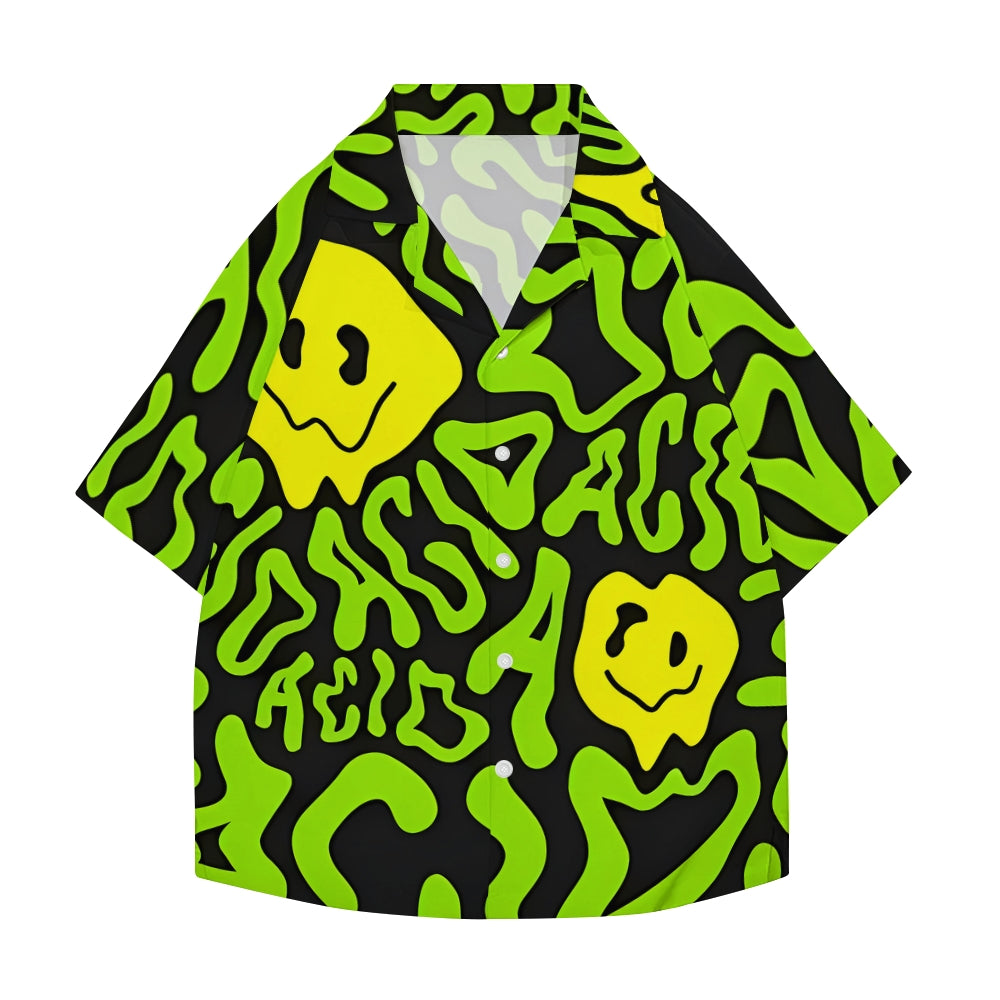 Acid Dreams Japanese Style Camp Shirt