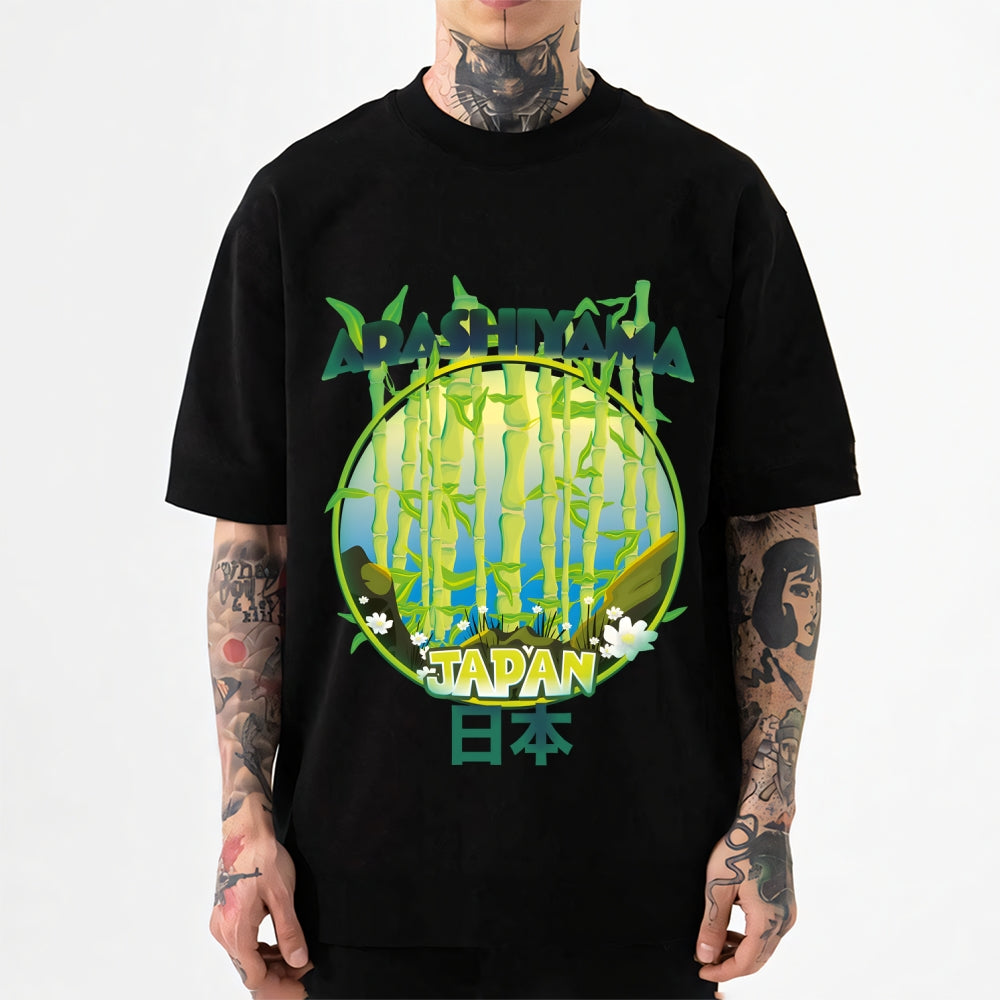 Arashiyama Bamboo Japan Japanese Style Classic Tee
