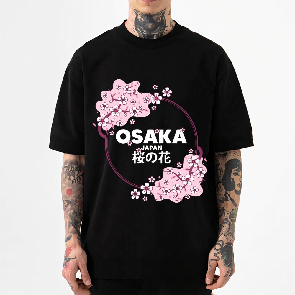 Osaka Sakura Blossom Japanese Style Classic Tee