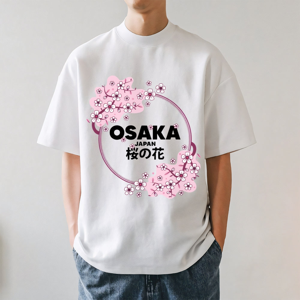 Osaka Sakura Blossom Japanese Style Classic Tee