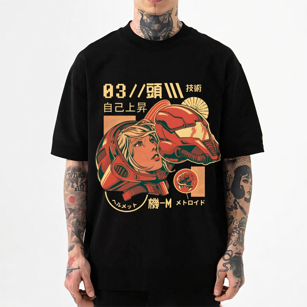 Metroid Japanese Style Classic Tee