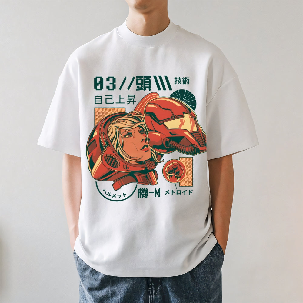 Metroid Japanese Style Classic Tee