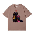 Christmas Lights Cat Japanese Style Classic Tee
