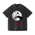 Christmas Totoro Ghibli Vintage Wash Japanese Design T-Shirt