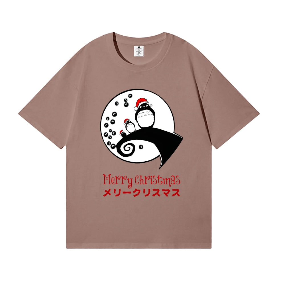 Christmas Totoro Ghibli Japanese Style Classic Tee