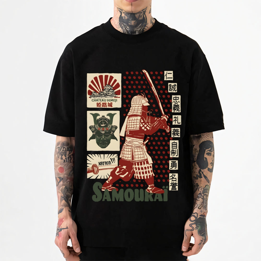 Samurai Japanese Style Classic Tee