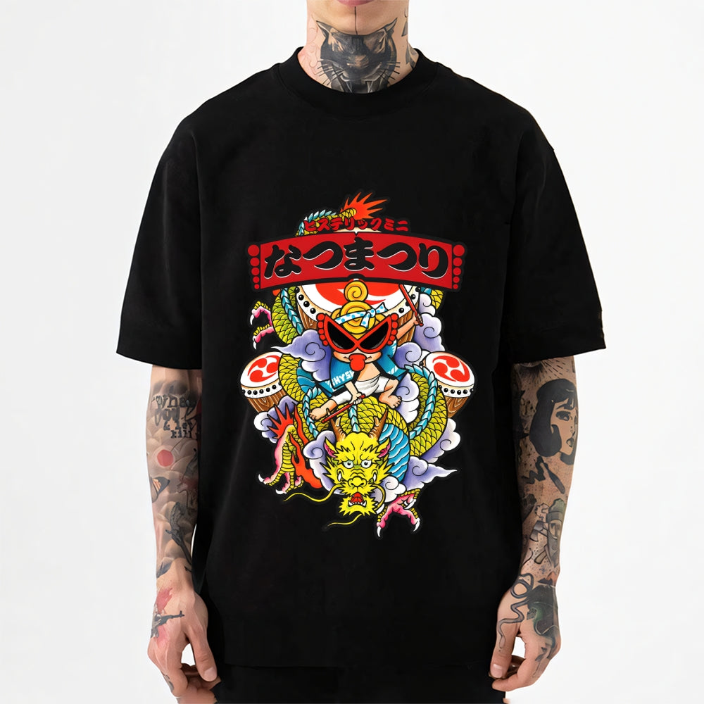 Loong Dragon Japanese Style Classic Tee