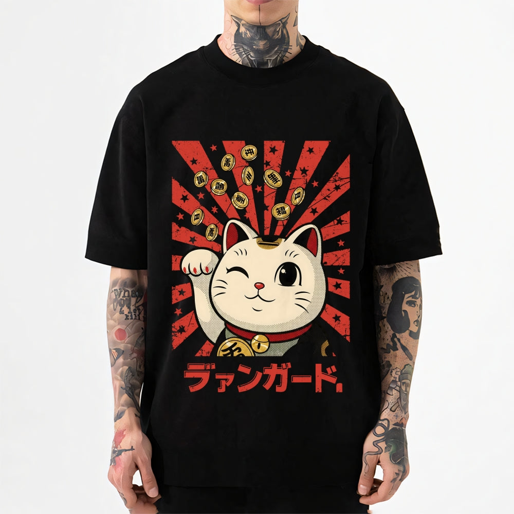 Lucky Cat Japanese Style Classic Tee