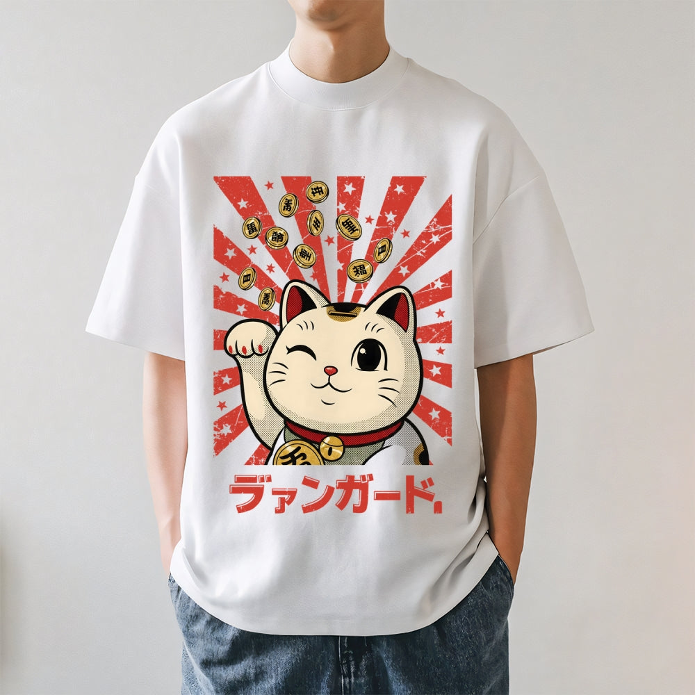 Lucky Cat Japanese Style Classic Tee
