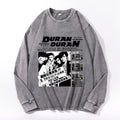 Duran Duran Vintage Cotton Wash Crewneck Long-Sleeve T-Shirt
