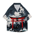Torii Gate Japanese Style Camp Shirt