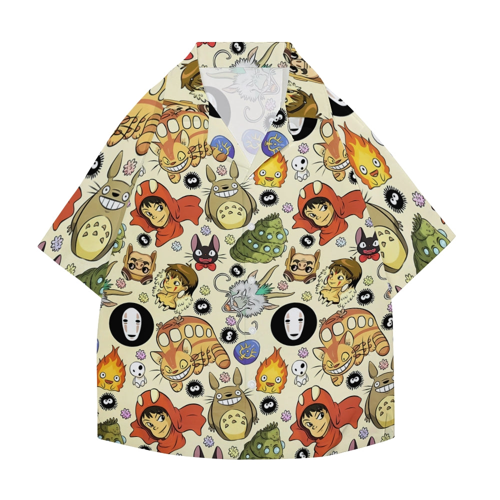 Ghibli Japanese Style Camp Shirt