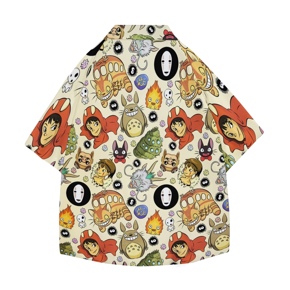 Ghibli Japanese Style Camp Shirt