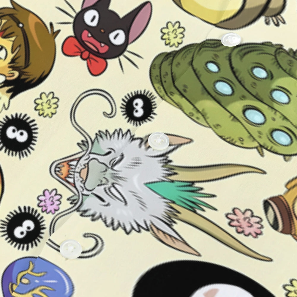 Ghibli Japanese Style Camp Shirt