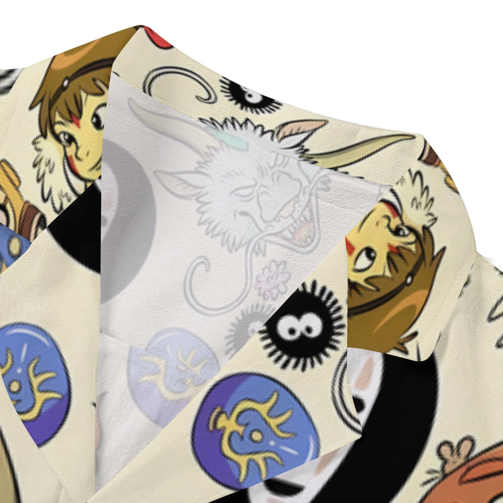 Ghibli Japanese Style Camp Shirt