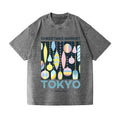 Tokyo Christmas Market Vintage Wash Japanese Design T-Shirt