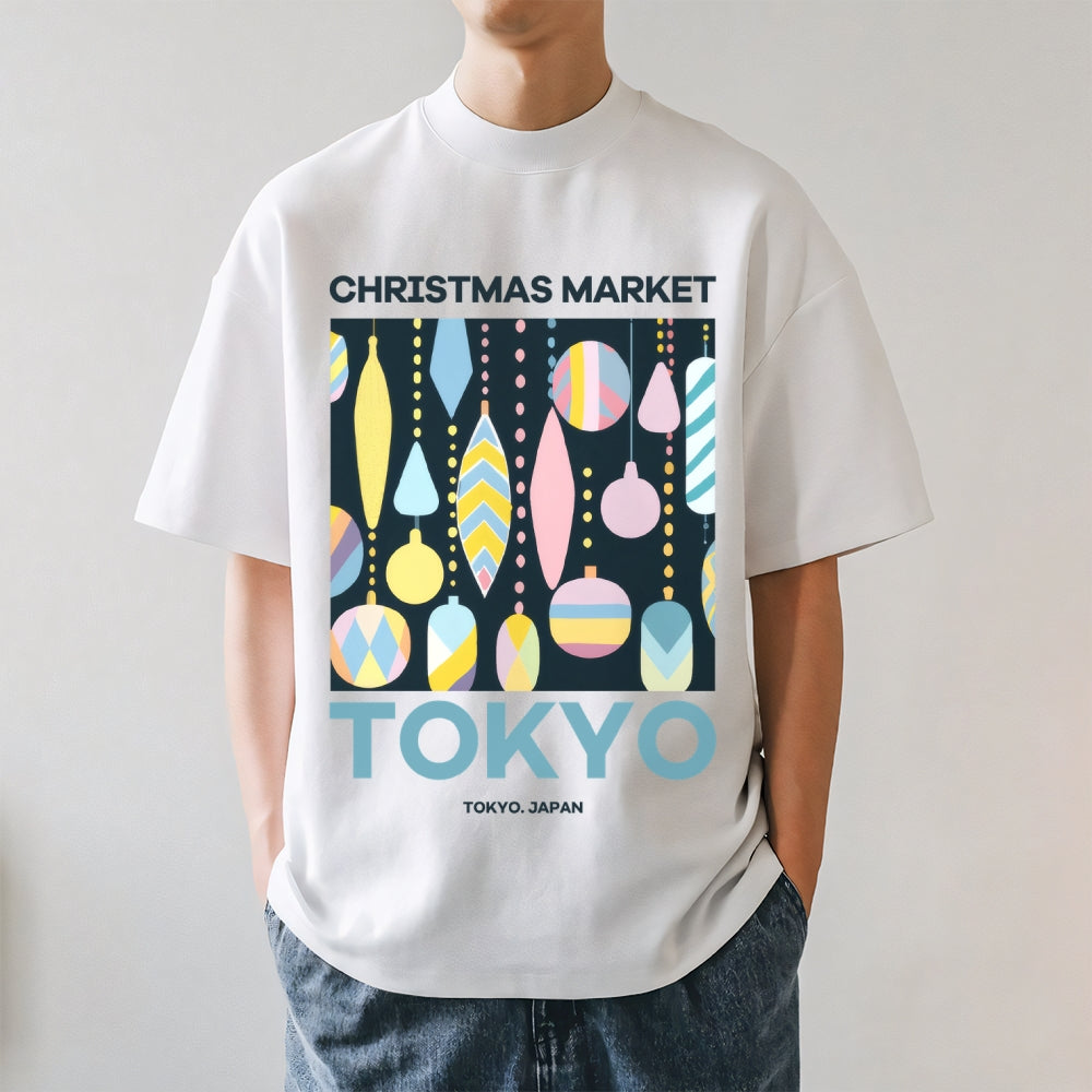 Tokyo Christmas Market Japanese Style Classic Tee