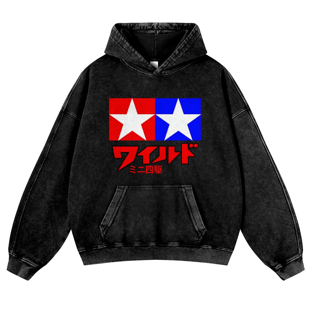Tamiya Vintage Washed Thick Cotton Hoodie