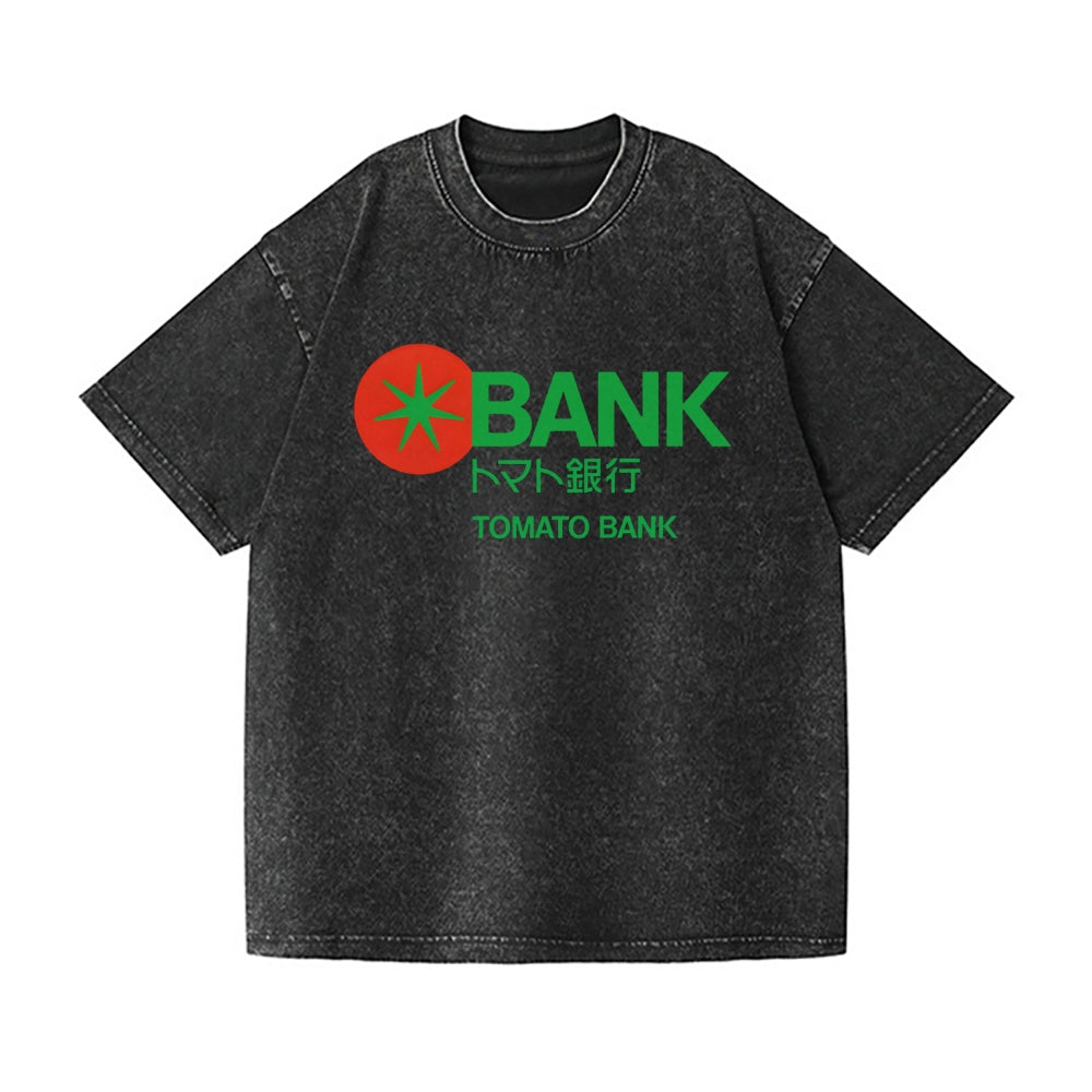 Tomato Bank Vintage Wash Japanese Design T-Shirt