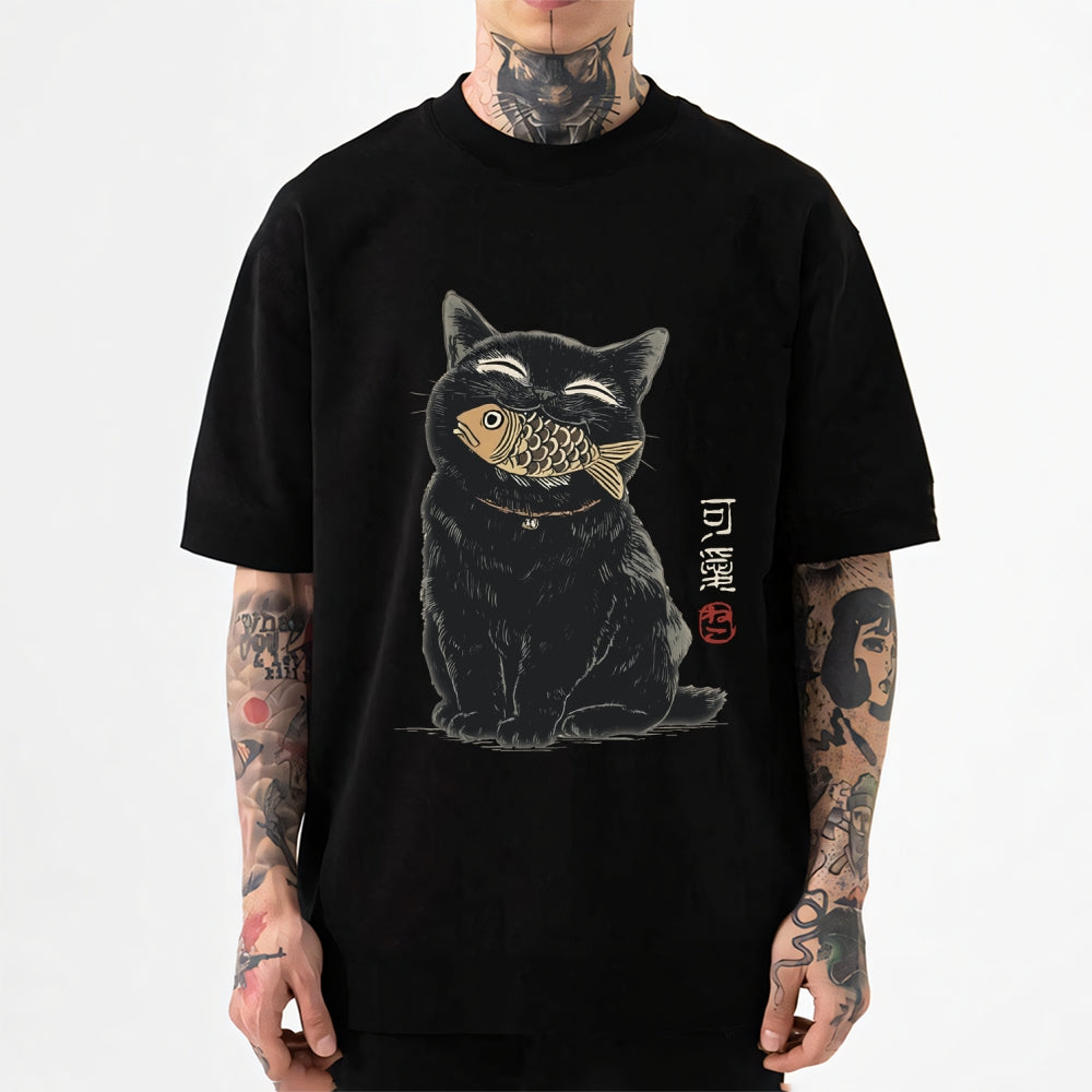 Cat Fish Japanese Style Classic Tee