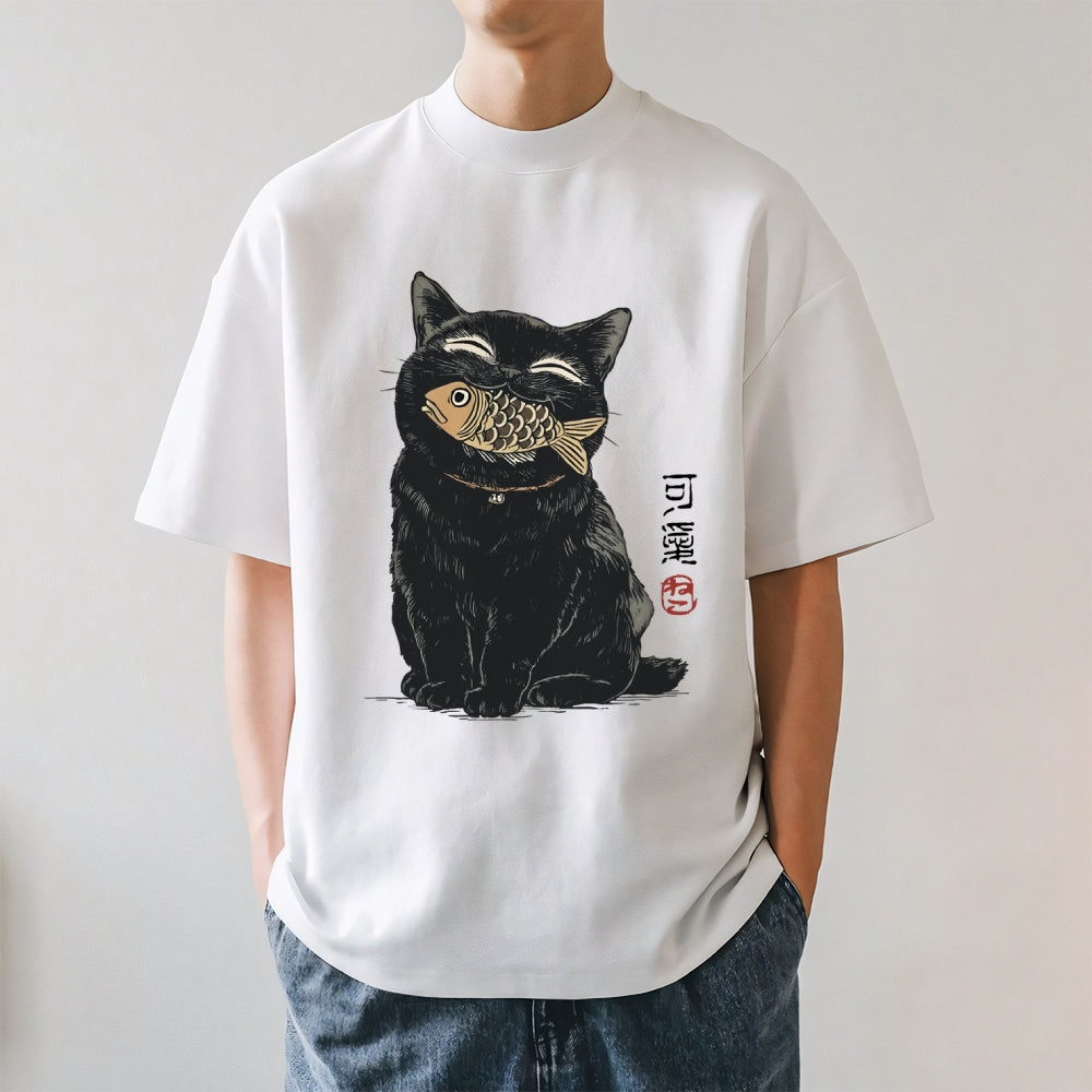 Cat Fish Japanese Style Classic Tee