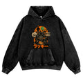 Halloween Party Vintage Washed Thick Cotton Hoodie