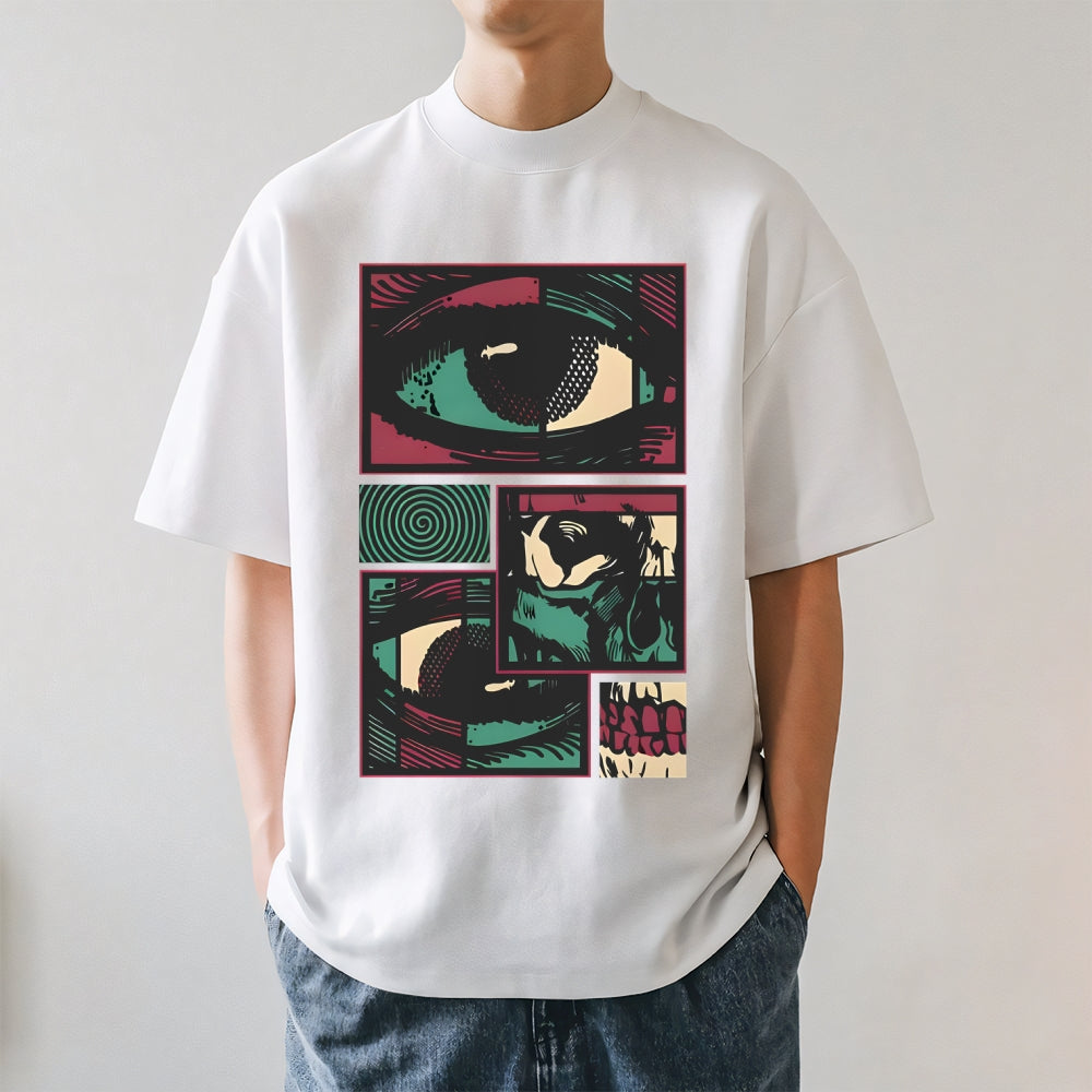 Facial Fragments Japanese Style Classic Tee