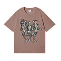 Skeletons Celebrate Christmas Japanese Style Classic Tee
