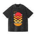 Bauhaus Ramen Vintage Wash Japanese Design T-Shirt