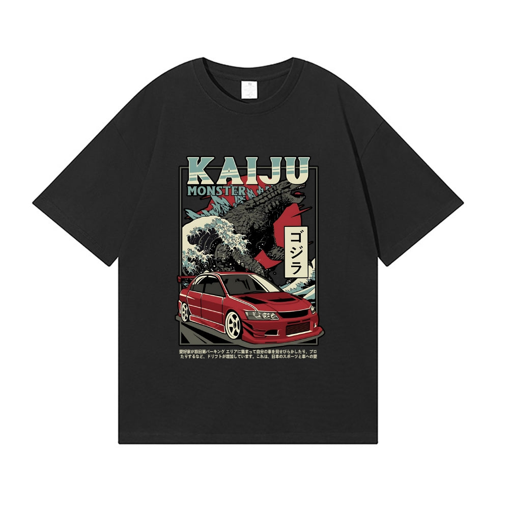 Kaiju Car Japanese Style Classic Tee