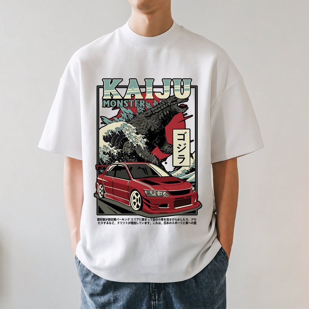 Kaiju Car Japanese Style Classic Tee