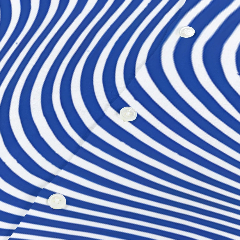 Wave Japanese Style Camp Shirt